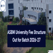 ASBM University Releases Fee Structure for Admission Batch 2026-27; Check Details Here